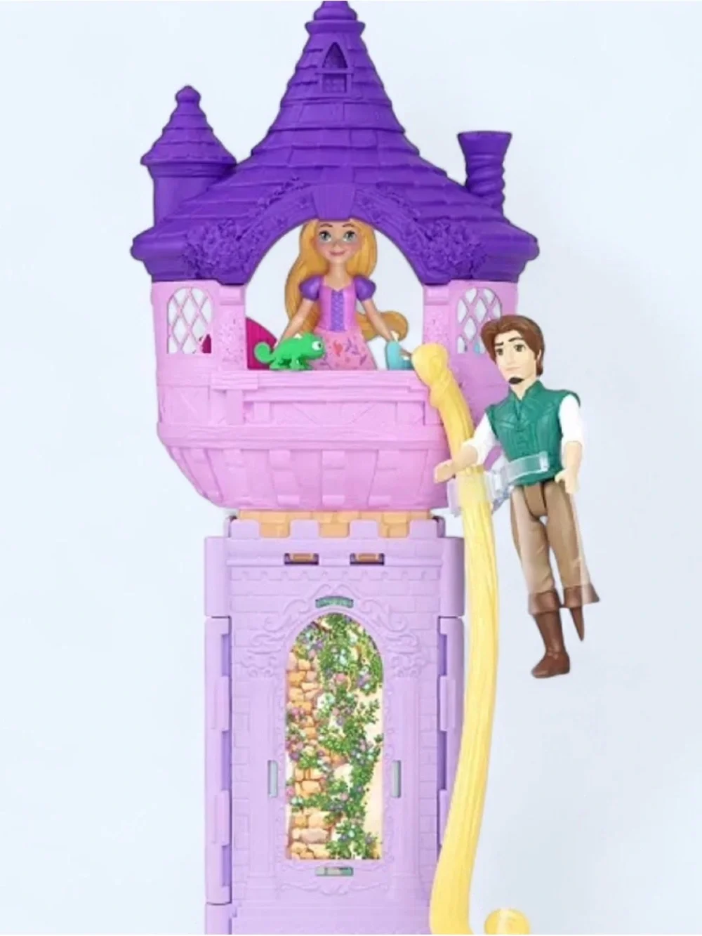 Disney Rapunzel Tower Playset - Purple, Pink, Yellow
